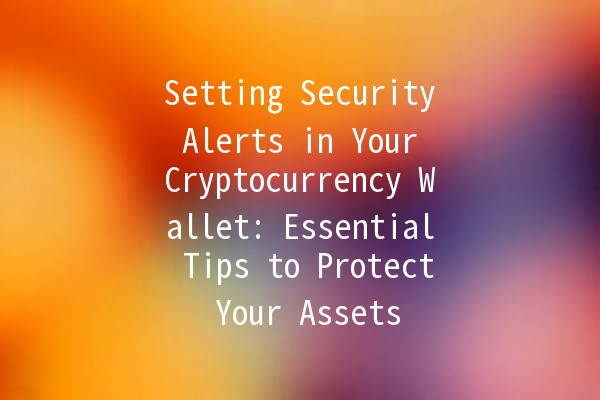 Setting Security Alerts in Your Cryptocurrency Wallet: Essential Tips to Protect Your Assets 🔒💰