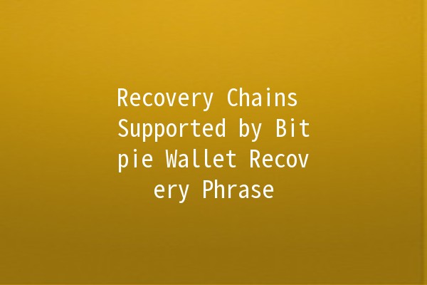 Recovery Chains Supported by Bitpie Wallet Recovery Phrase 🔑💼