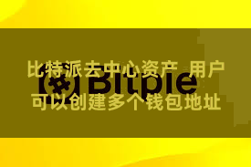 比特派去中心资产  用户可以创建多个钱包地址