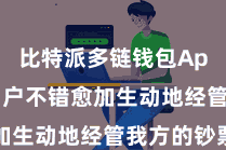 比特派多链钱包App  让用户不错愈加生动地经管我方的钞票